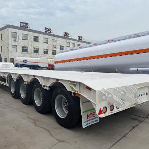 4-Axle Lowbed Trailer and Fuel Tanker Semi-Trailer were Successfully Shipped to Senegal.