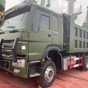 Howo 6x4 Used Dump trucks  will be sent to Ghanaian