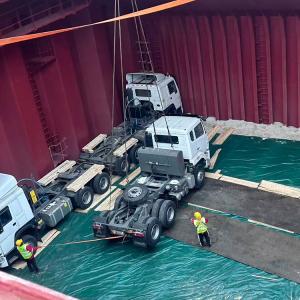 Customers from Congo-Brazzaville, Your 6units Tractors have been Shipped, Please Pay Attention to Check Them.