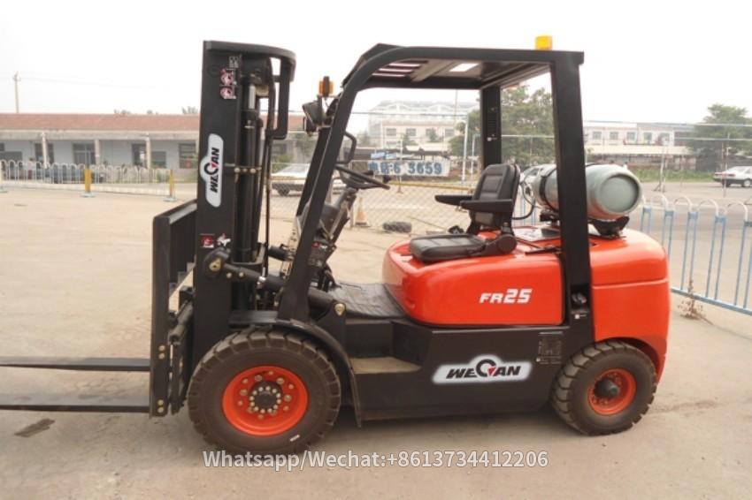 CPQYD25FR 2.5tons LPG and Gasoline Forklift Truck