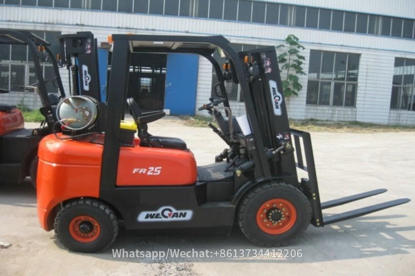 CPQYD25FR 2.5tons LPG and Gasoline Forklift Truck