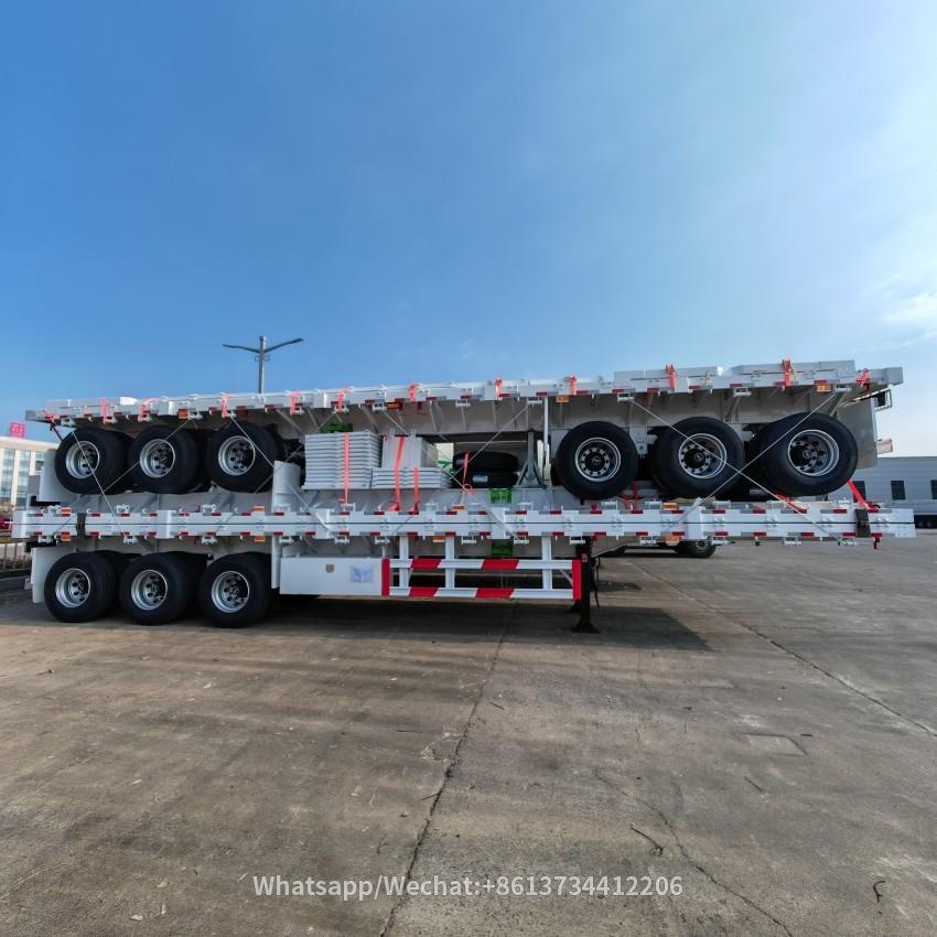 3 Axles 40 Tons Container Truck Trailer