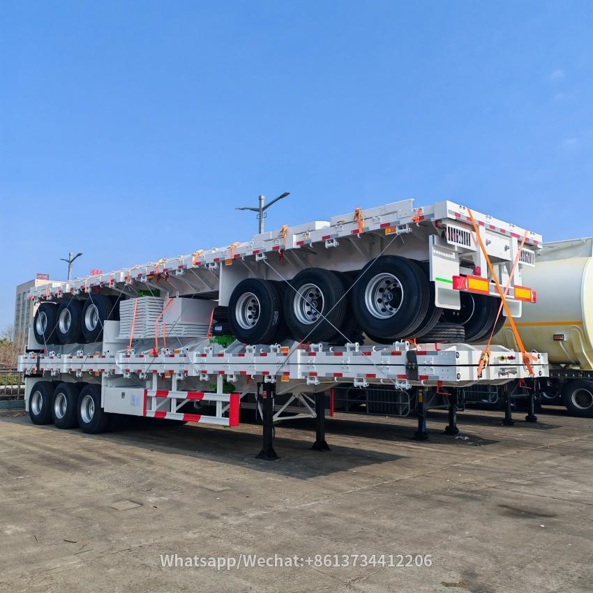 3 Axles 40 Tons Container Truck Trailer