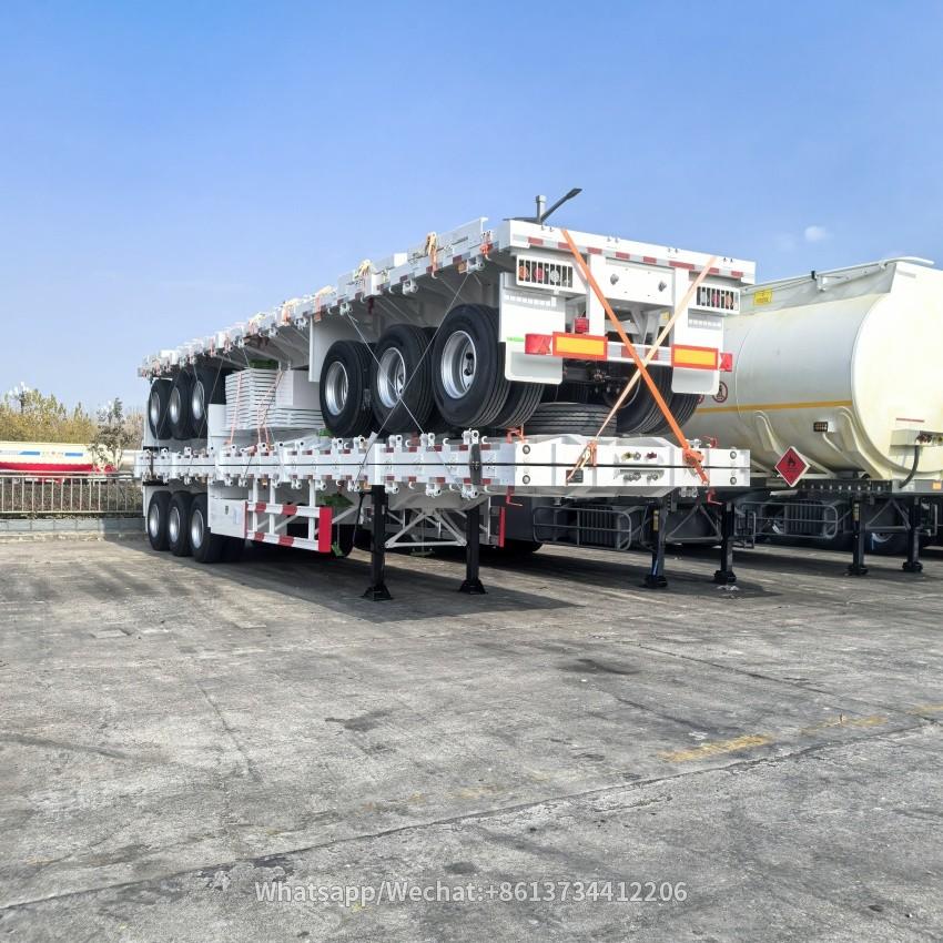3 Axles 40 Tons Container Truck Trailer