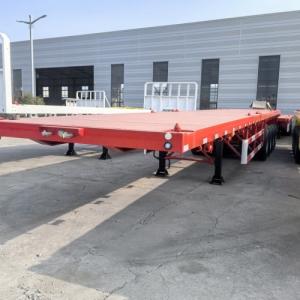 3 Axles 40ft Container Flatbed Trailer