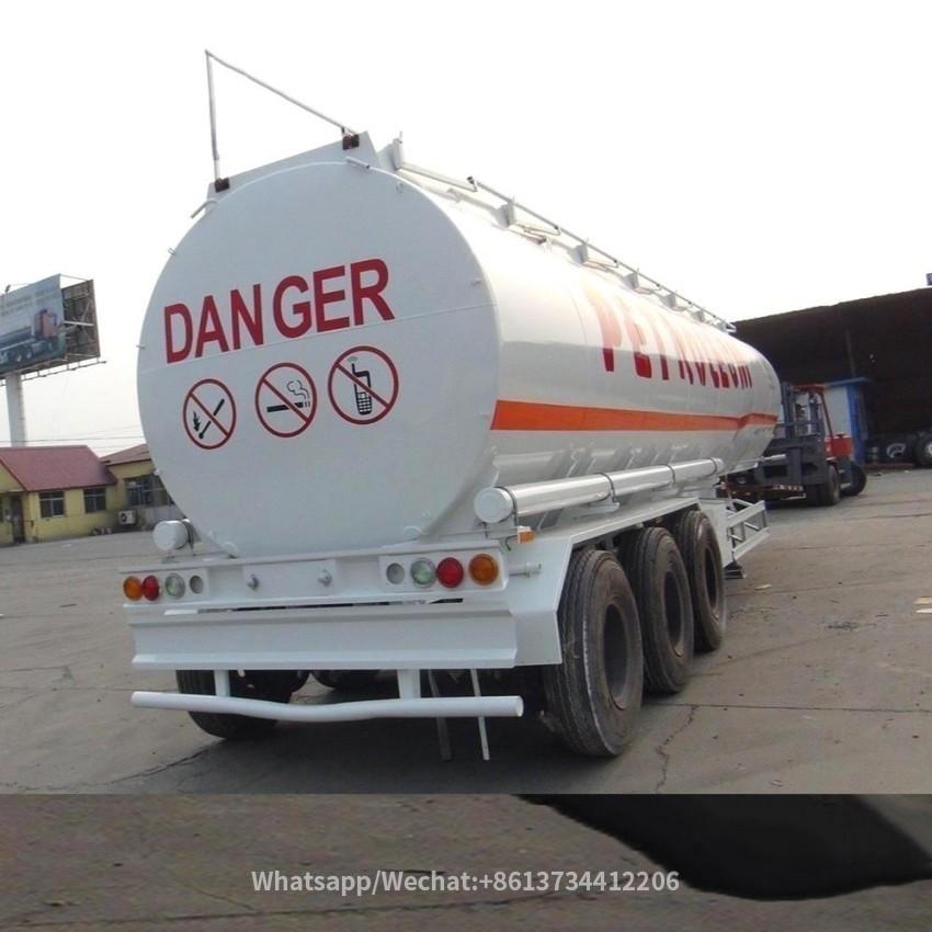 3 Axles 42000L Oil Tanker Trailer