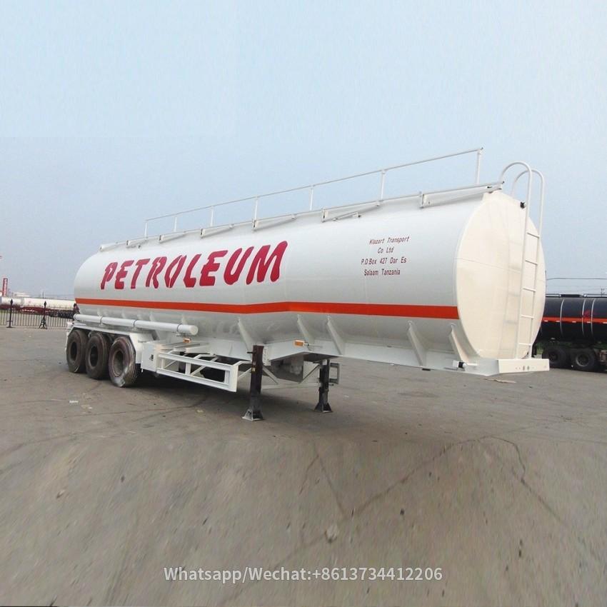 3 Axles 42000L Oil Tanker Trailer