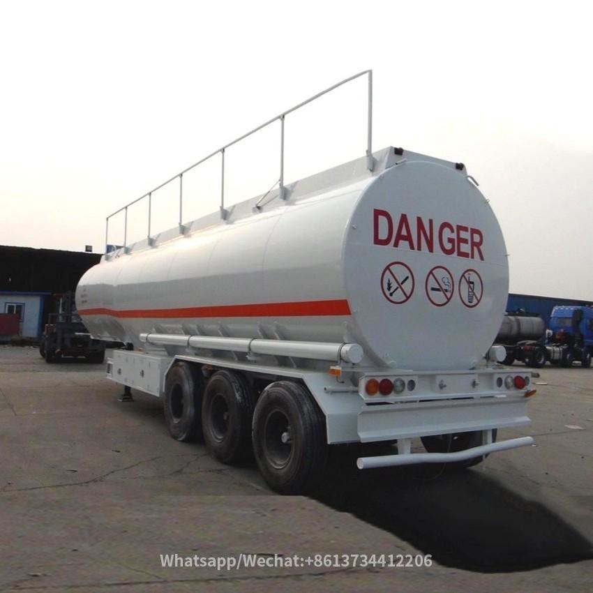 3 Axles 42000L Oil Tanker Trailer