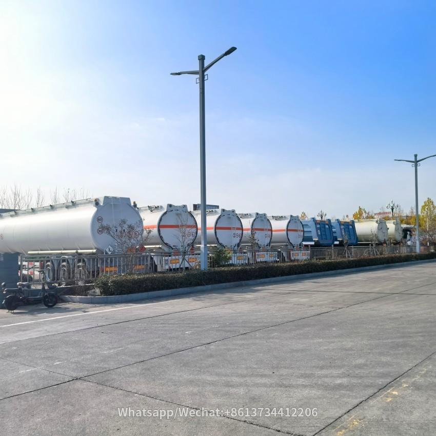 3 Axles 50000liters Fuel Tanker Trailers