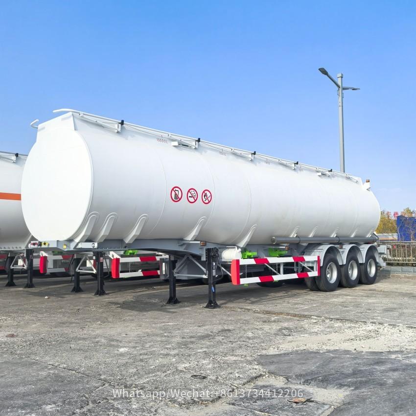 3 Axles 50000liters Fuel Tanker Trailers