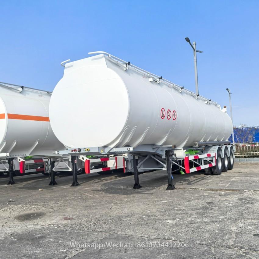 3 Axles 50000liters Fuel Tanker Trailers