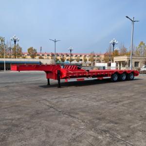 3 Axles Lowboy Trailer 60 Ton
