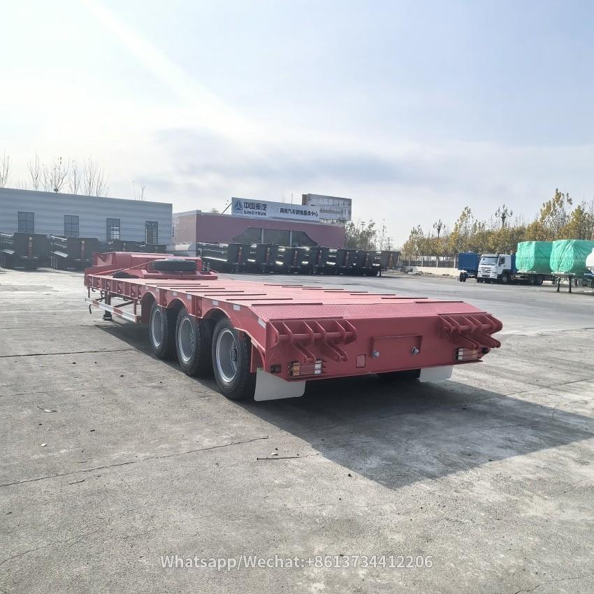 3 Axles Lowboy Trailer 60 Ton