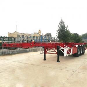 3 Axles Skeleton Semi Trailer