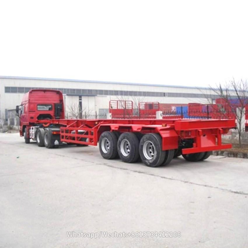 3 Axles Skeleton Semi Trailer