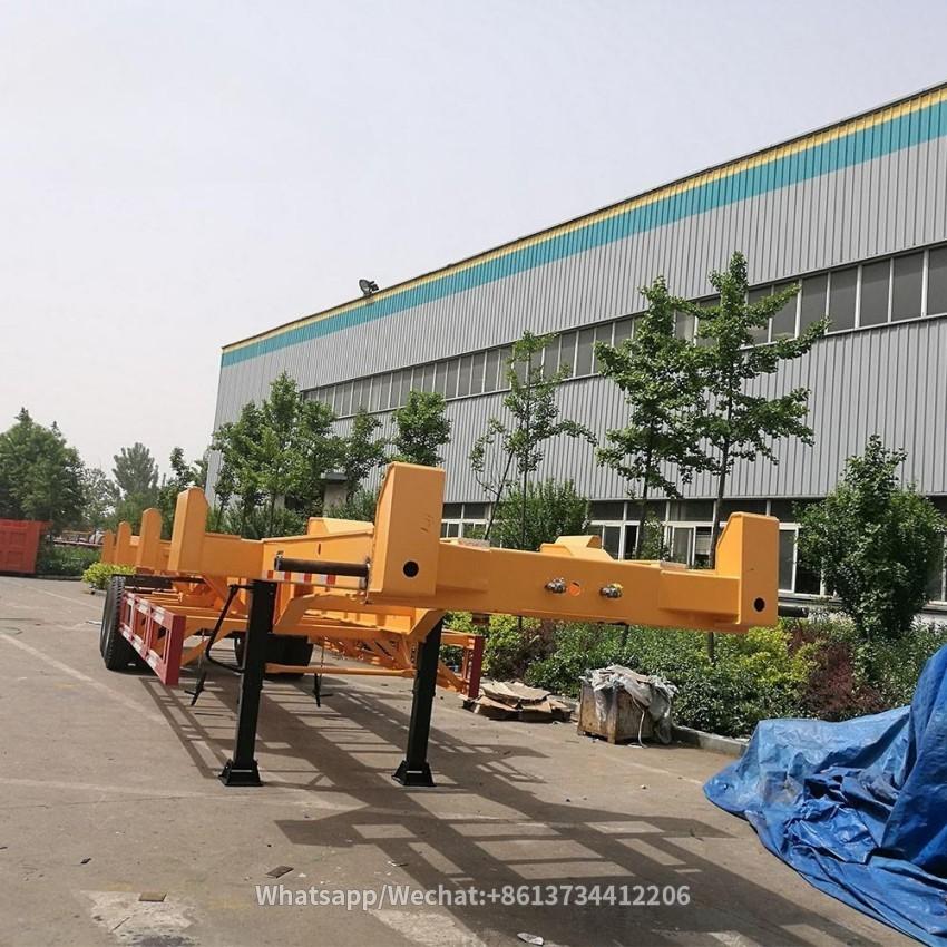 3 axles Port Container Semi Trailer