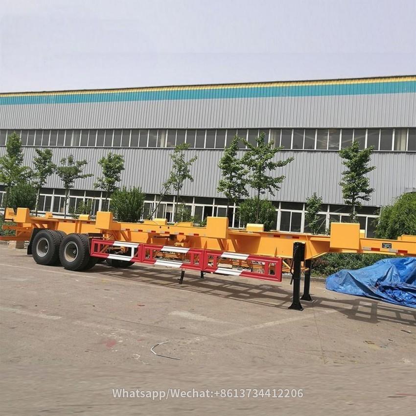 3 axles Port Container Semi Trailer