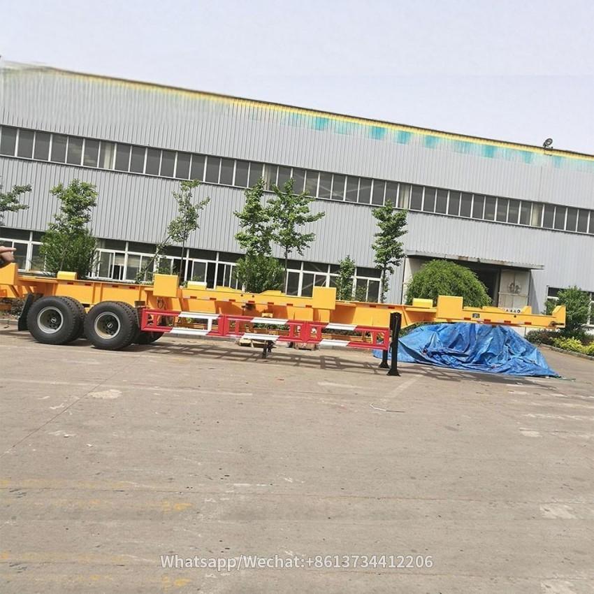 3 axles Port Container Semi Trailer