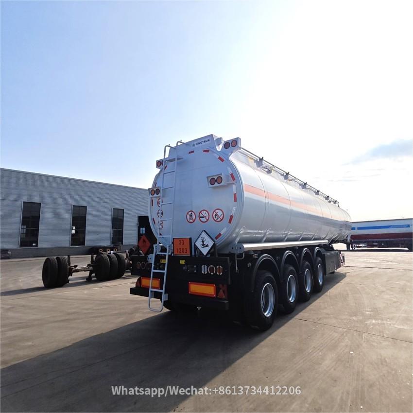 4 Axles 45000liters Oil Tank Trailer