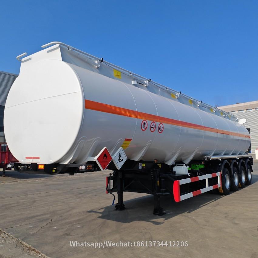 4 Axles 45000liters Oil Tank Trailer
