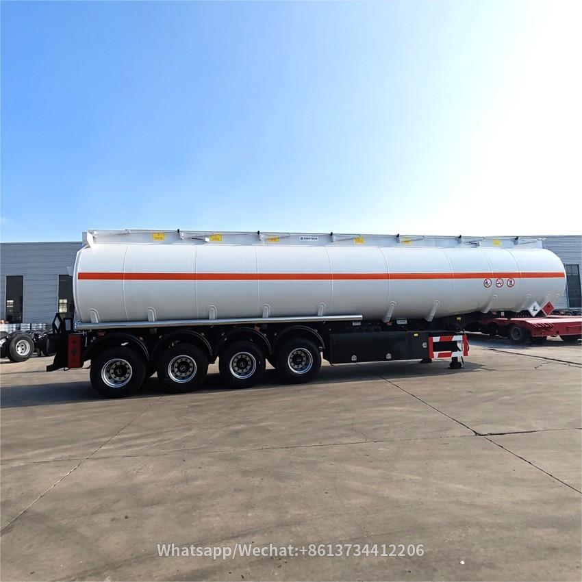 4 Axles 45000liters Oil Tank Trailer