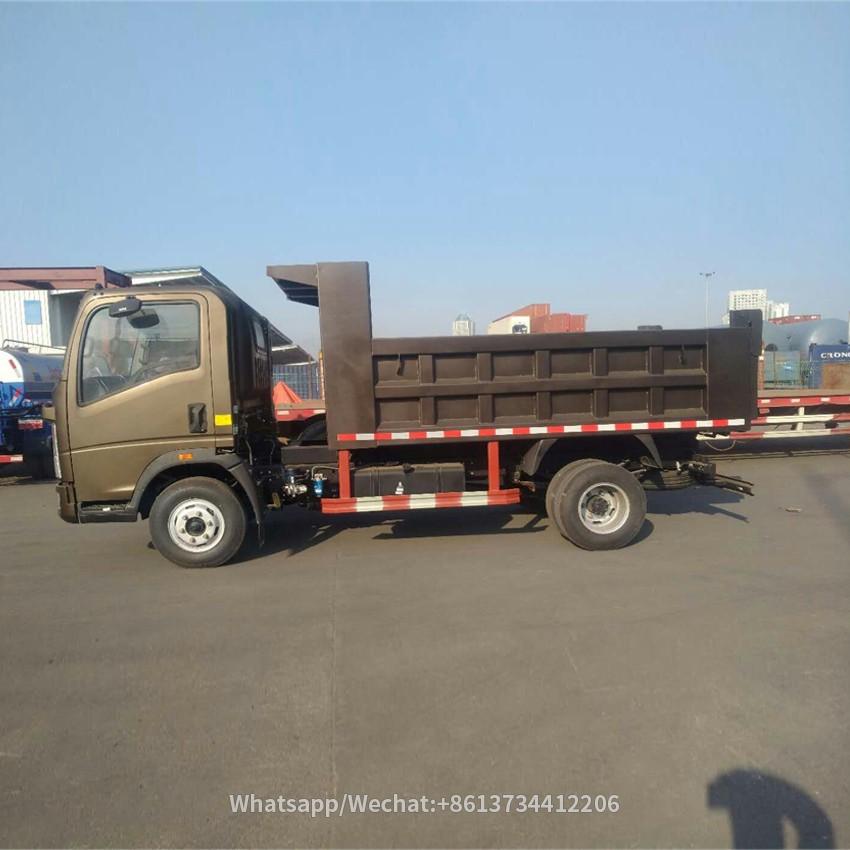 5 tons Howo Light Tipper Truck