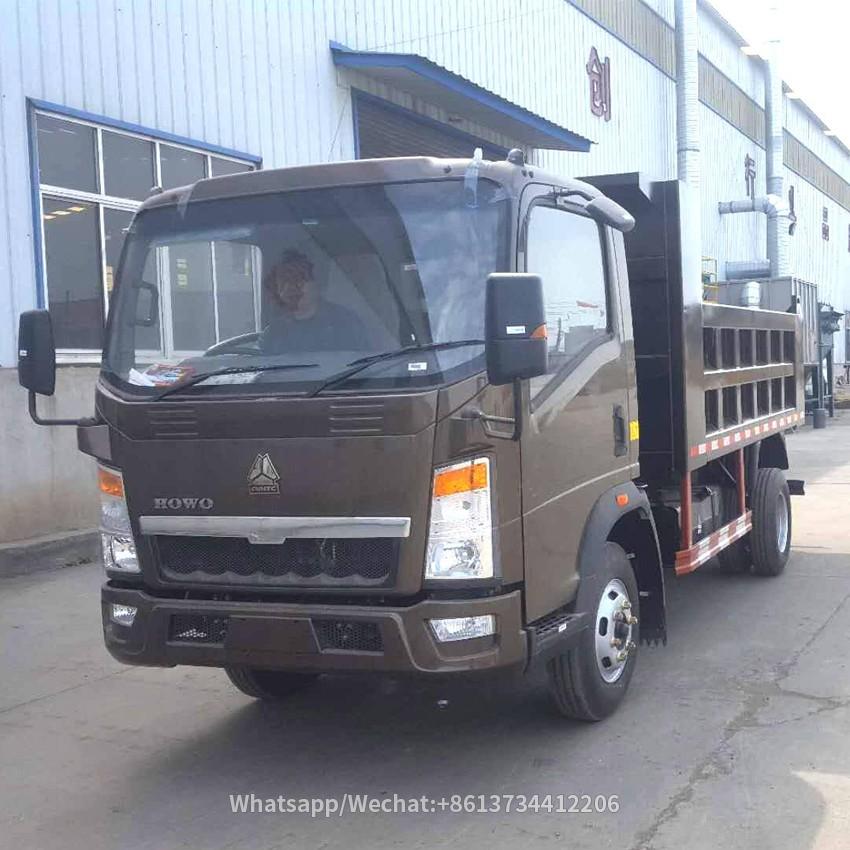 5 tons Howo Light Tipper Truck