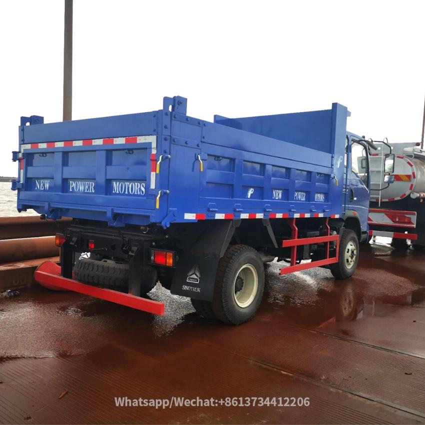 Howo 5 tons Light Tipper Truck