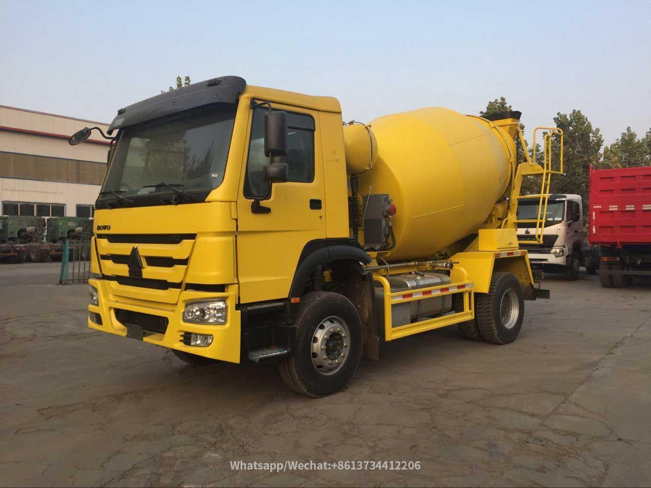 Howo 6cbm Concrete Mixer Truck