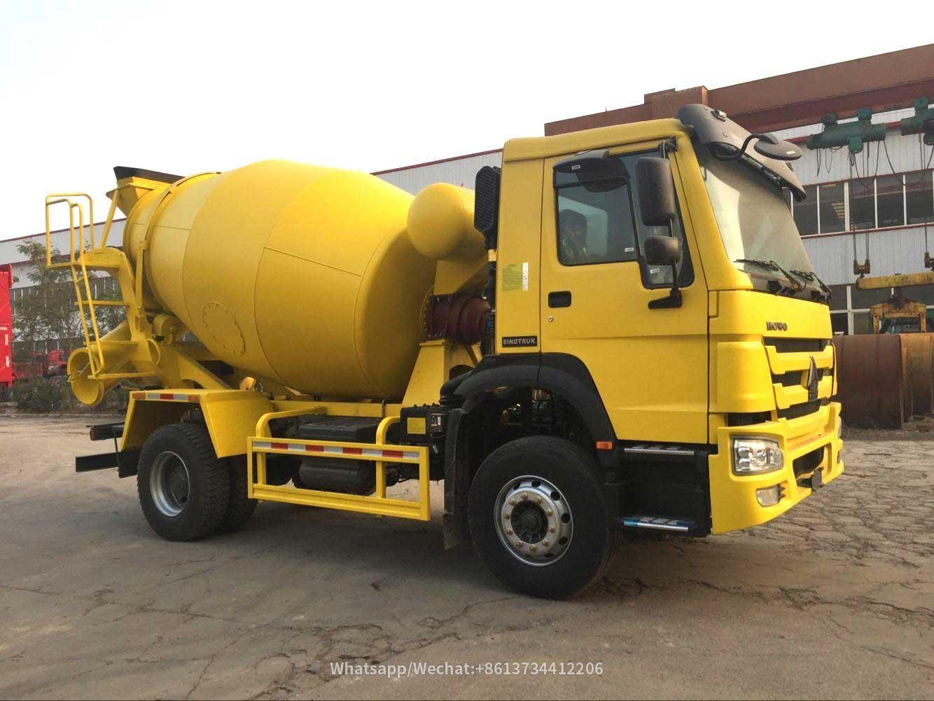 Howo 6cbm Concrete Mixer Truck