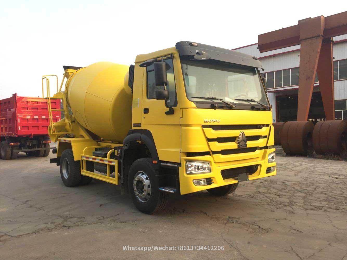 Howo 6cbm Concrete Mixer Truck