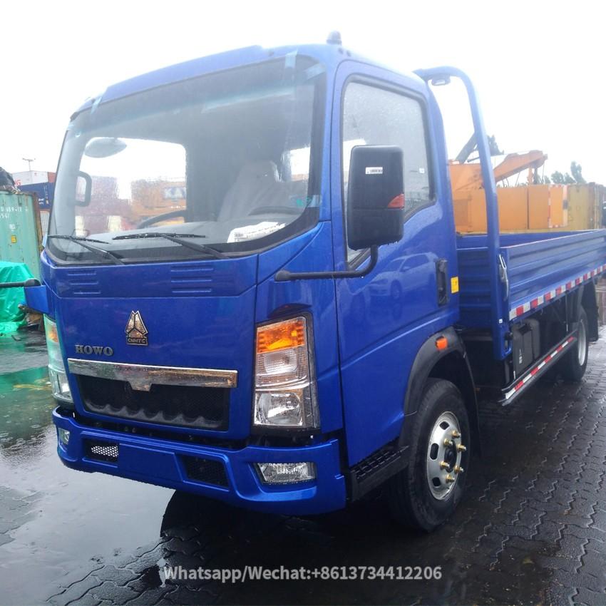 Howo Light 8tons 10tons side wall Cargo Truck