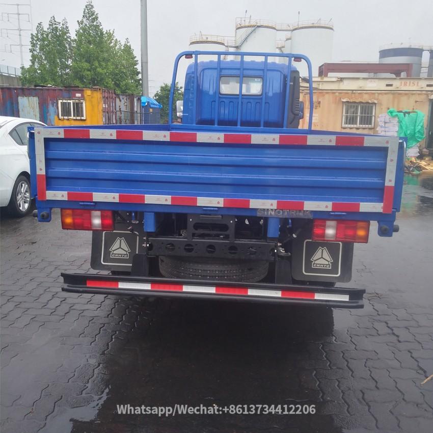 Howo Light 8tons 10tons side wall Cargo Truck