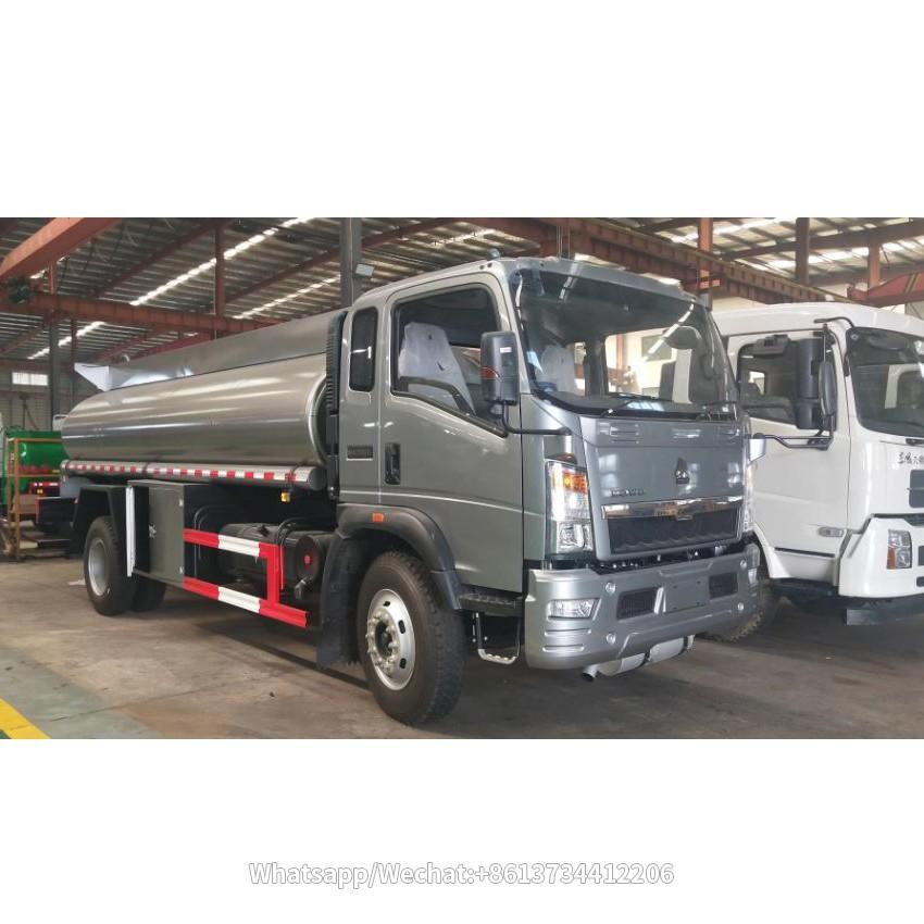 Howo Light Duty 10000liters Fuel Tanker Truck