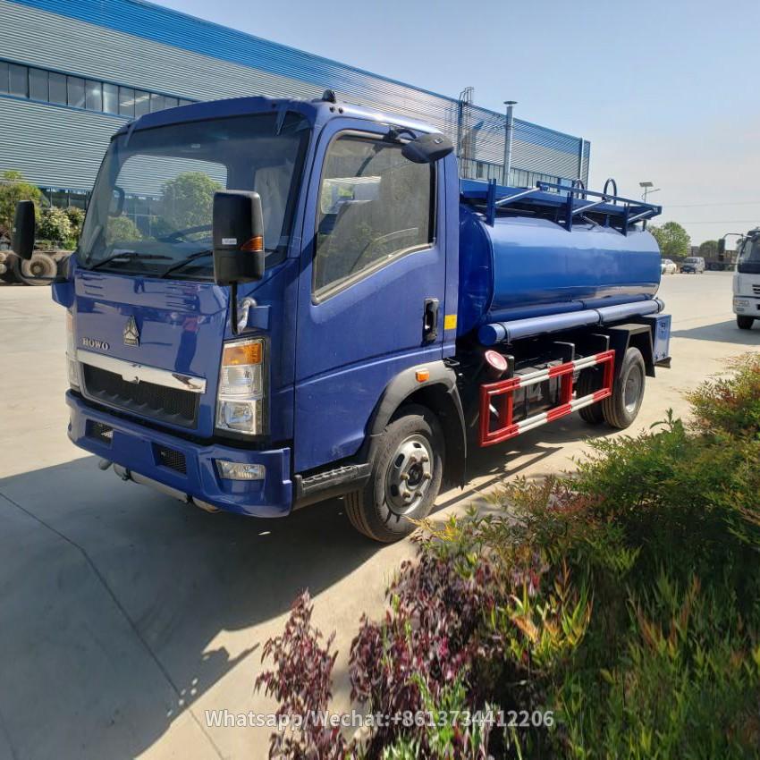 Howo Light Duty 5000l Fuel Tank Truck