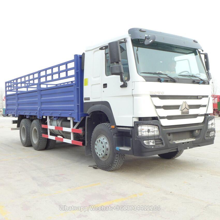 Sino Truck 6x4 Howo Fence Side Wall Cargo Truck