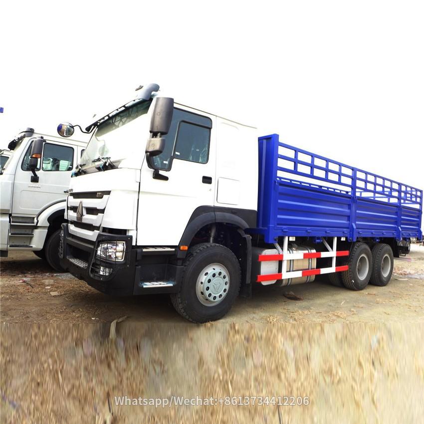 Sino Truck 6x4 Howo Fence Side Wall Cargo Truck