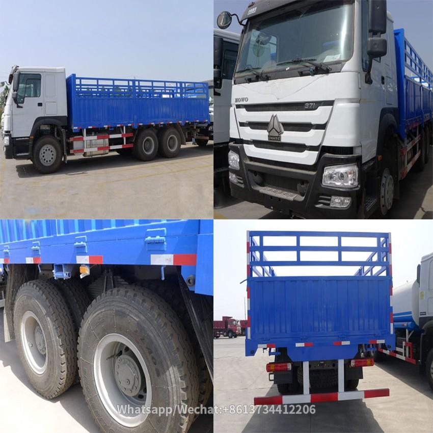 Sino Truck 6x4 Howo Fence Side Wall Cargo Truck