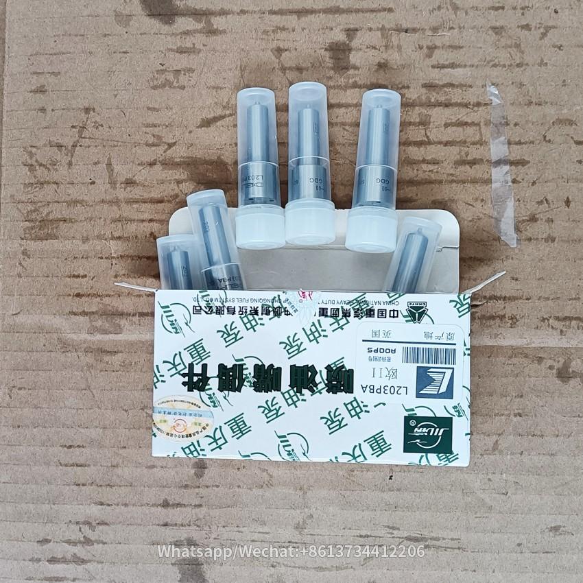 Sinotruck HOWO Truck Auto Parts Weichai Engine Parts Diesel Fuel Injector Nozzle L203pba