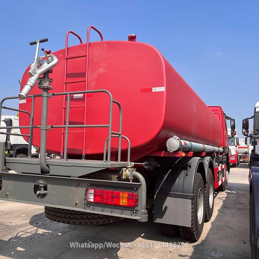 Sinotruck Howo 6x4 Water 20000liters Tanker Truck