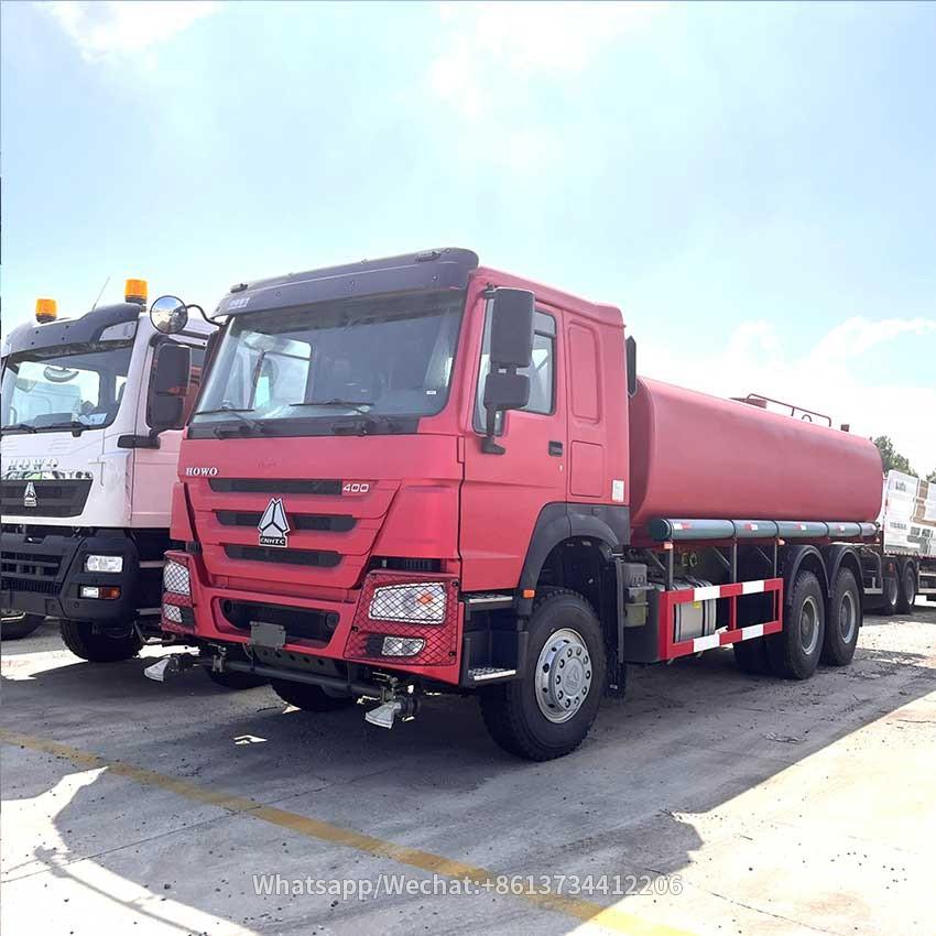 Sinotruck Howo 6x4 Water 20000liters Tanker Truck