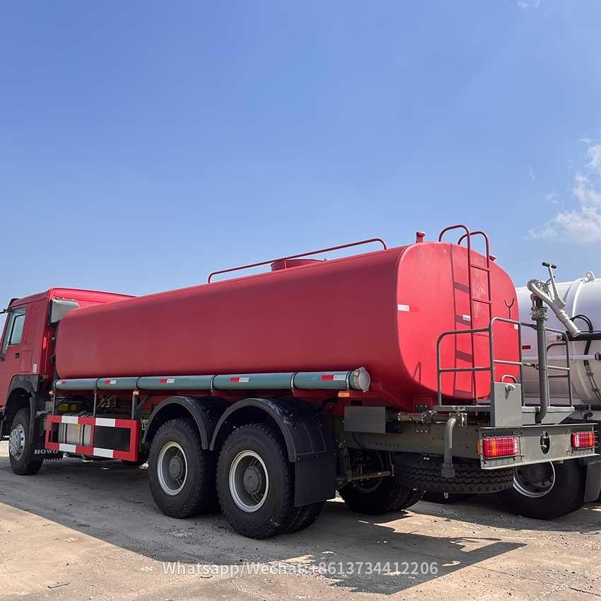 Sinotruck Howo 6x4 Water 20000liters Tanker Truck