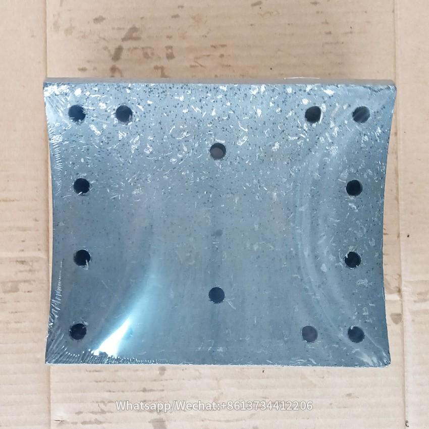 Sinotruck Howo A7 T7 T7H Truck Parts Rear Brake Drum Brake Lining