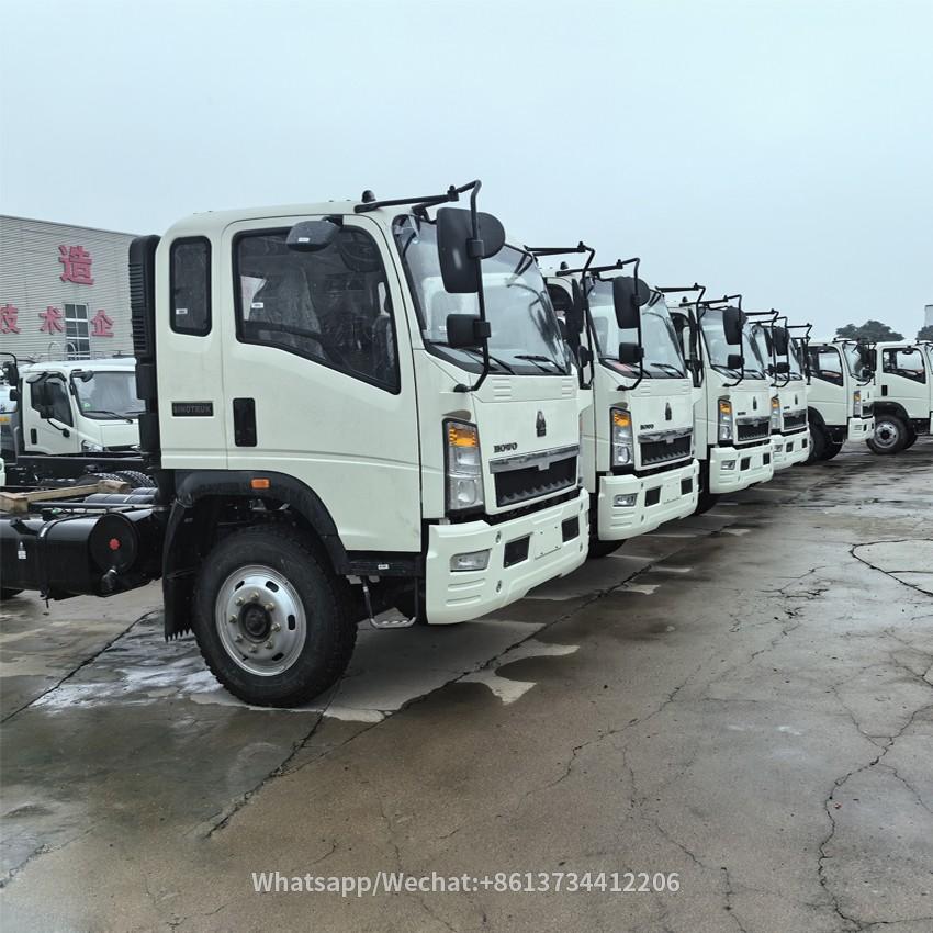 Sinotruk 5Tons 8tons Light Cargo Truck Chassis
