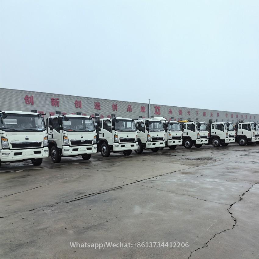 Sinotruk 5Tons 8tons Light Cargo Truck Chassis