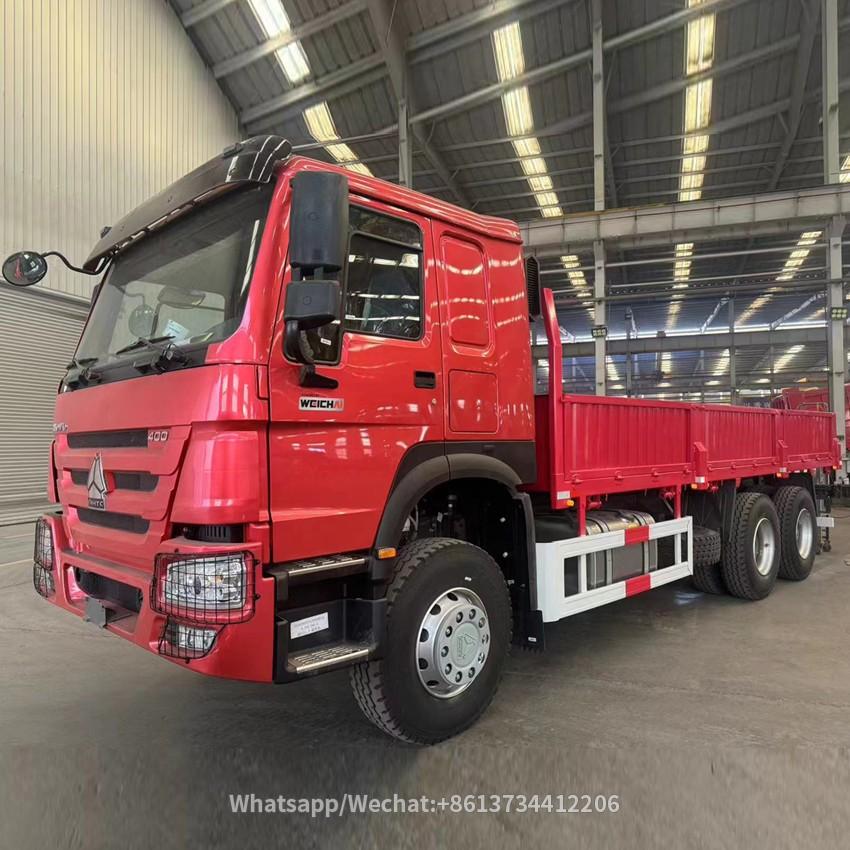 Sinotruk 6x4 400hp 10 Wheeler Howo Side Wall Cargo Truck