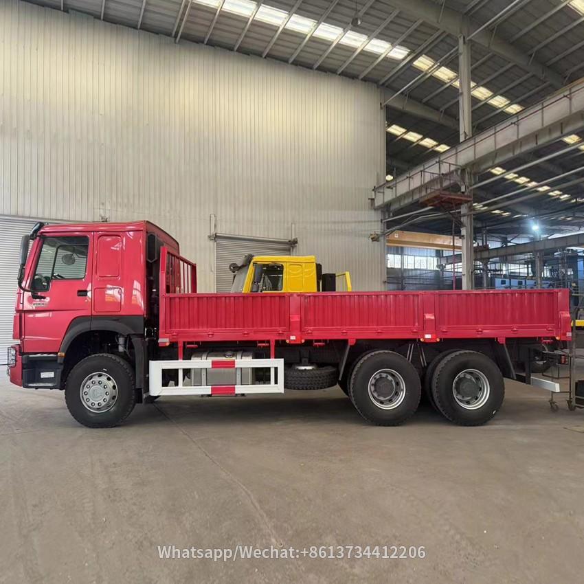 Sinotruk 6x4 400hp 10 Wheeler Howo Side Wall Cargo Truck