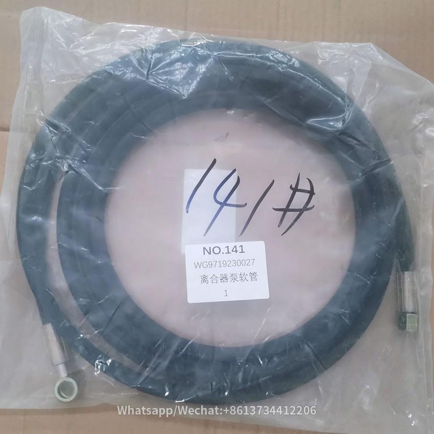 Sinotruk HOWO Parts Engine Parts High Pressure Oil Pipe WG9719230027