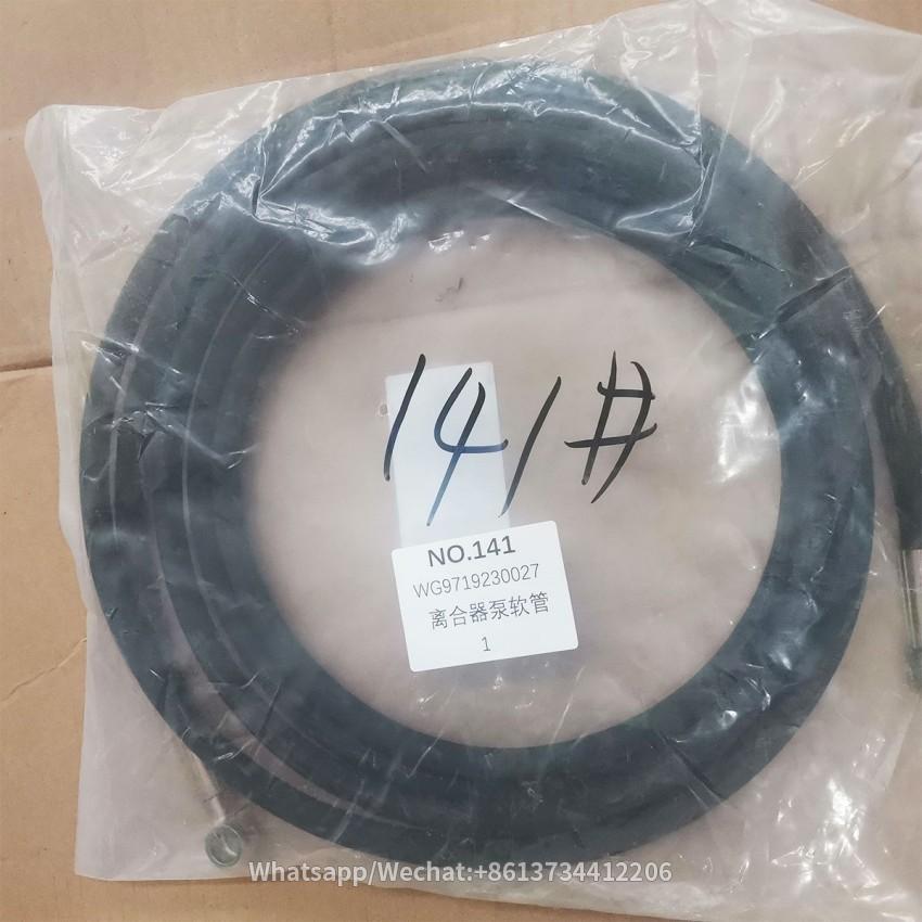 Sinotruk HOWO Parts Engine Parts High Pressure Oil Pipe WG9719230027
