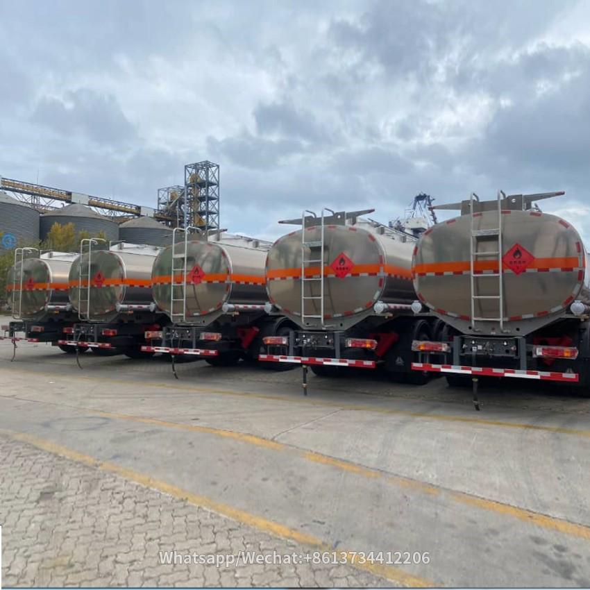 Sinotruk Howo 10 Wheeler Aluminum Fuel Tanker Truck